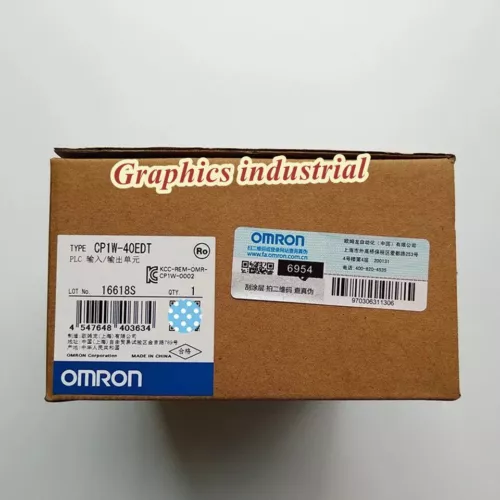 New Genuine Omron CP1W-40EDT PLC Module CP1W40EDT In Box Fast Shipping