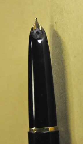 "Waterman's" Flash Black> Vintage Hooded nib French c.1961's Fountain Pen - Picture 8 of 20