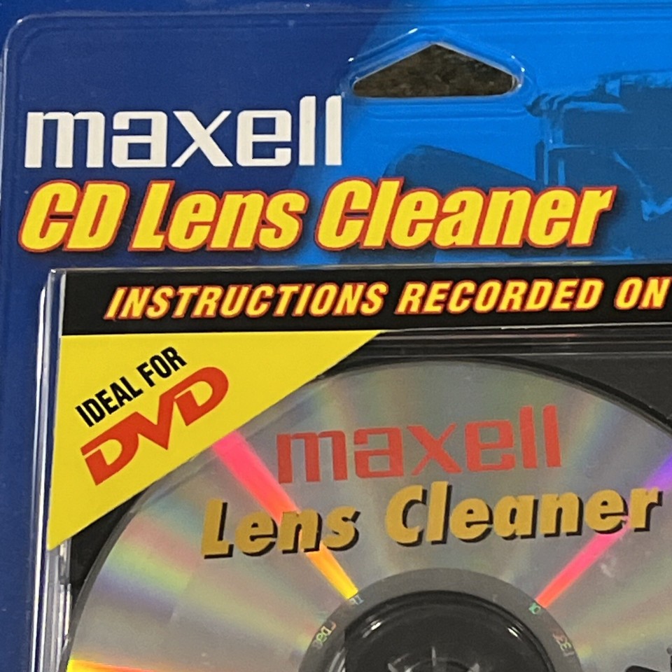Maxell CD340 Laser Lens Cleaner CD, DVD, PlayStation, Xbox & More