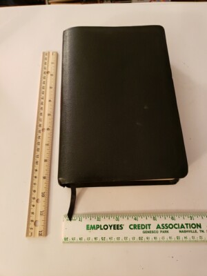 1997 Nelson Study Bible NKJV 2885 Black Bonded Leather Softcover SOLD ...