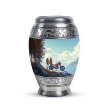 Motorbike Riders Mini Keepsake Urns For Ashes Ash Keepsakes Human Ashes 3 Inch
