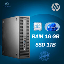 PC DE BUREAU HP 800G2 SFF INTEL I7 RAM 16 Go SSD 1 To WIN 11 PRO RECONDITIONNÉ