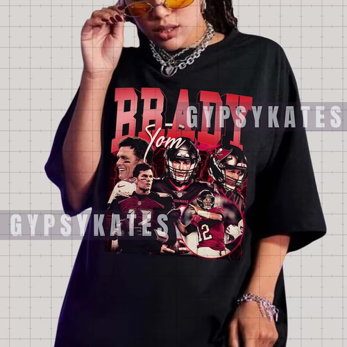 tom brady graphic tee shirts