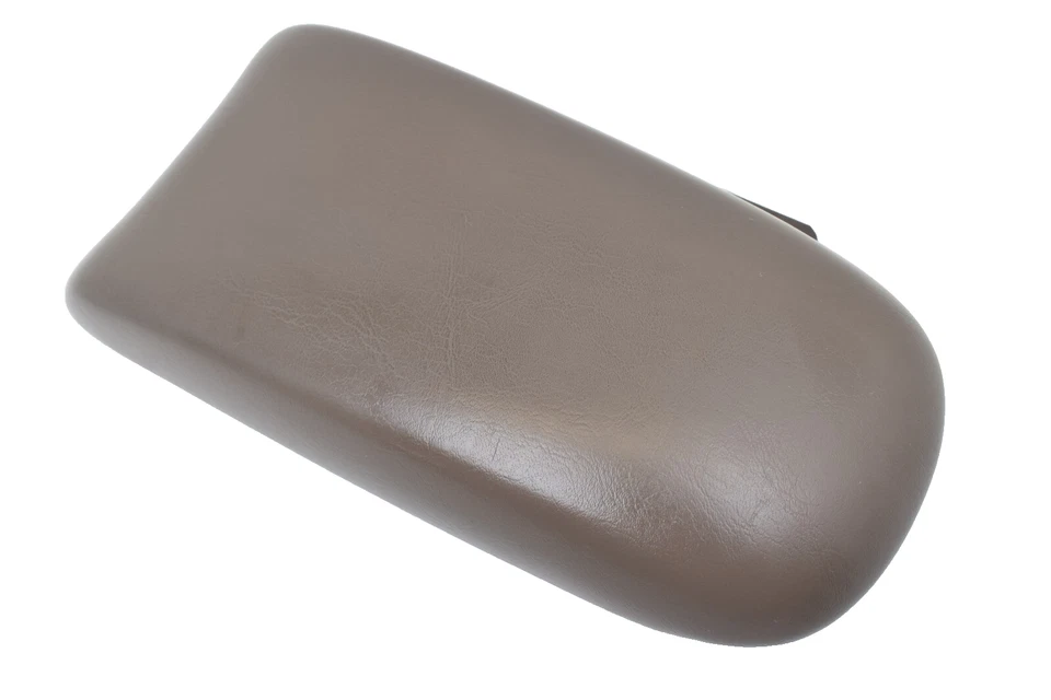 Ford Taurus 1997-1999 consola central cuero marrón reposabrazos tapa superior OEM Foto 3 de 4