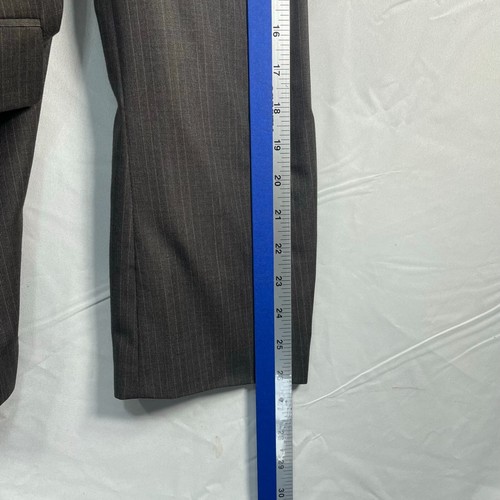 Perry Ellis Blazer Coat Mens size 44 Regular Brown Classic Fit Career New - Picture 7 of 8