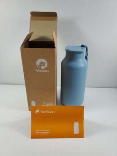 Collapsible Water Bottles 20 Oz Leak Proof Bpa Free Foldable Silicone Travel Wat