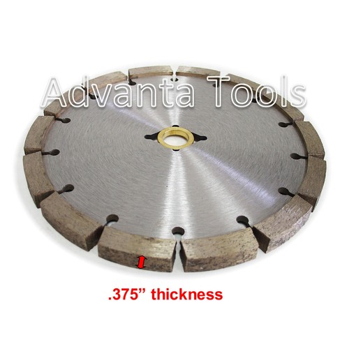 7” x .375” Tuck Point Diamond Saw Blade for Concrete Masonry Mortar Removal - Picture 3 of 4