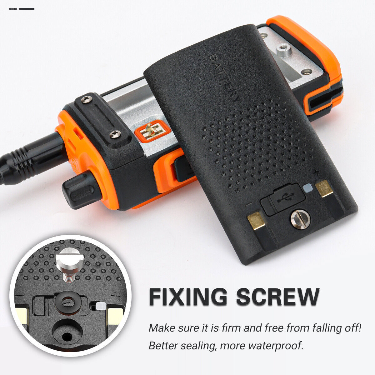 Baofeng UV-17 Pro L Walkie Talkies Two Way Radio Tri-Band NOAA & Extra batteries