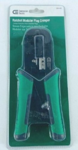 COMMERCIAL ELECTRIC RATCHET MODULAR PLUG CRIMPER (FC2007881) | eBay