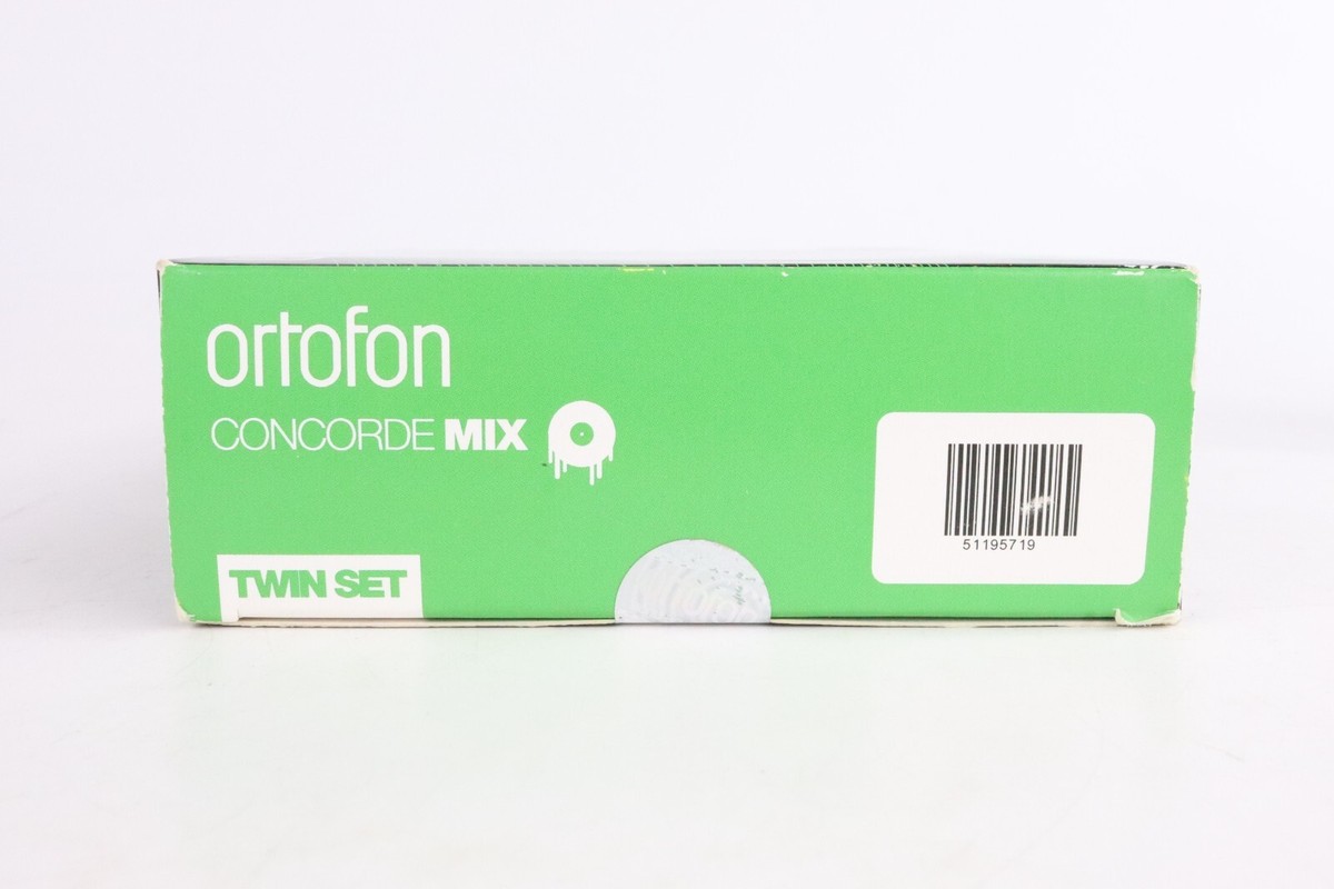 ほぼ未使用 ortofon CONCORDE MIX ツインセット Concorde MKII Twin Mix – Ortofon