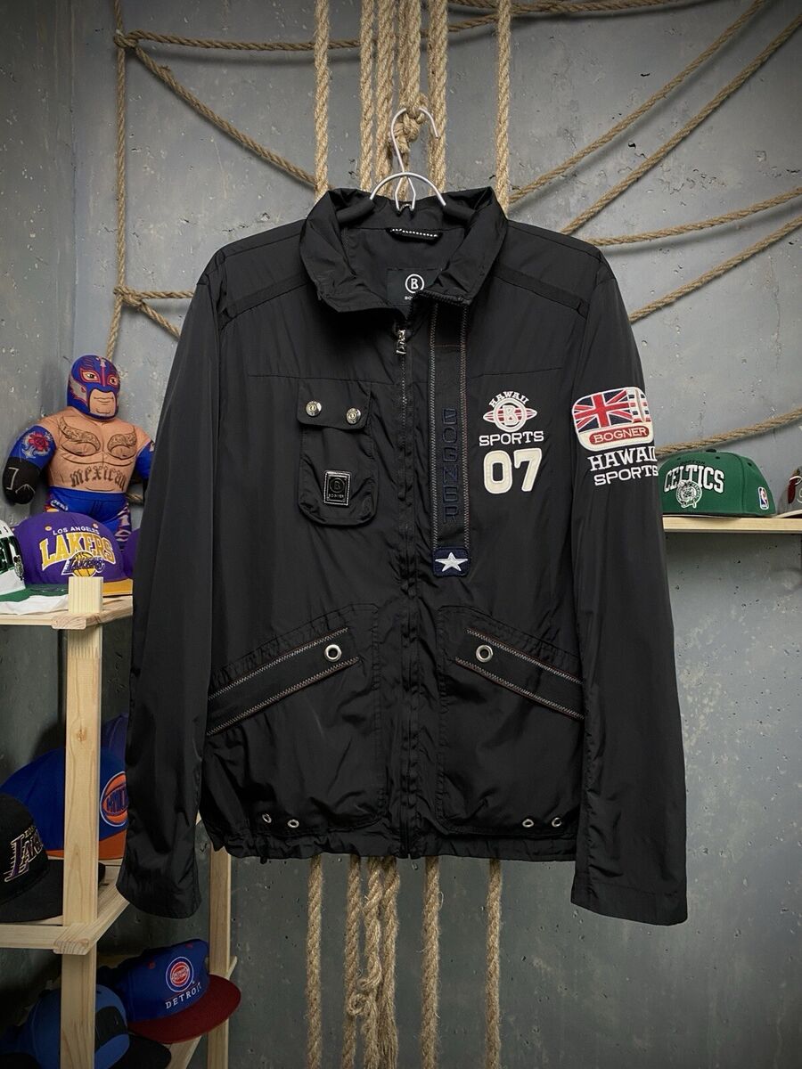 Vintage Bogner Hawaii Sports Jacket Nylon Black Size M Black Vintage Bogner Hawaii Sports Jacket Nylon Black Size M Black