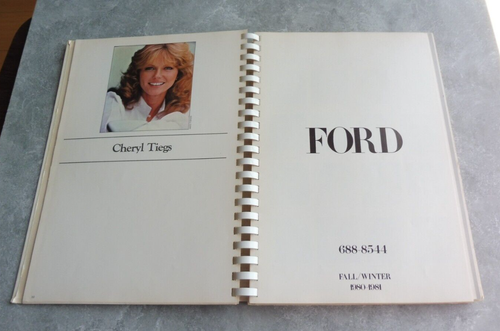 VINTAGE 1980 FORD MODELS AGENCY SUPERMODELS BOOK CATALOG MODELING CELEBRITY VTG - Picture 11 of 24