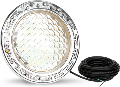 10'' LED Pool Light with 50FT Cord, 35W White Light for Inground Pools