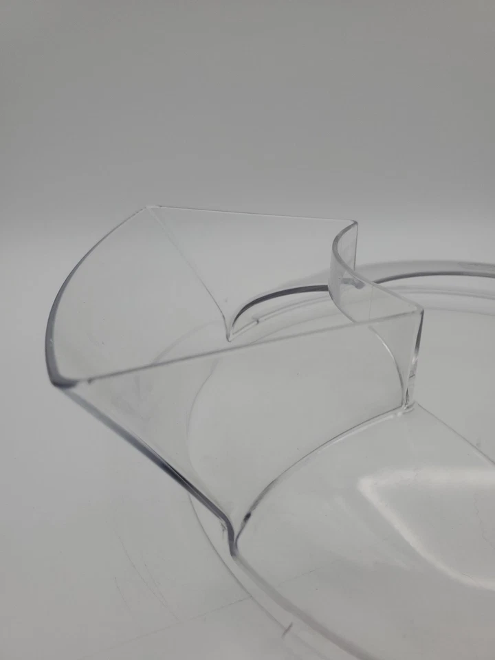 Миксер кухонный вспомогательный прозрачный защита от брызг крышка наливной щит миксер чаша носик 9 дюймов - Изображение 2 из 4