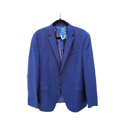 Kenneth Cole Men's Suit Jacket Flex Coat Techni-Cole Modern Fit 42 Regular Blue
