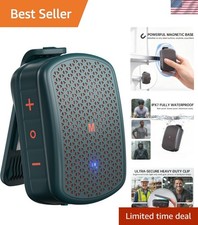 Wearable Bluetooth Speaker with Magnetic Clip, Waterproof Mini Personal ...