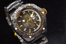 NEW Invicta Ocean Voyage SHACKLE OYNX 52mm Black Tone SS Men's Watch