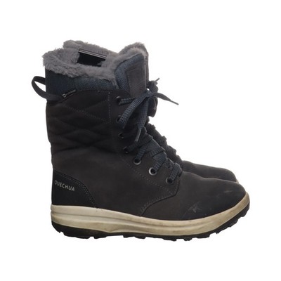 Quechua, Stiefel, Größe: 39, SH500 U-WARM HIGH W, Grau, Leder, Damen #T1M