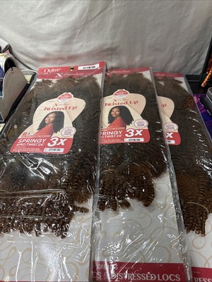 OUTRE X-PRESSION SYNTHETIC BRAID - 3X SPRINGY AFRO TWIST 24  Color-2T1B/30 