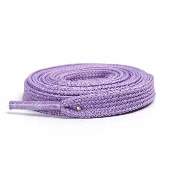 Chaussures plates de rechange violet clair lacets cordes bottes de travail baskets randonnée #5001