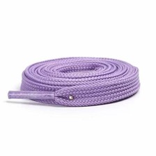 Light Purple Flat Replacement Shoe Laces Strings Work Boot Sneakers Hiking 5001