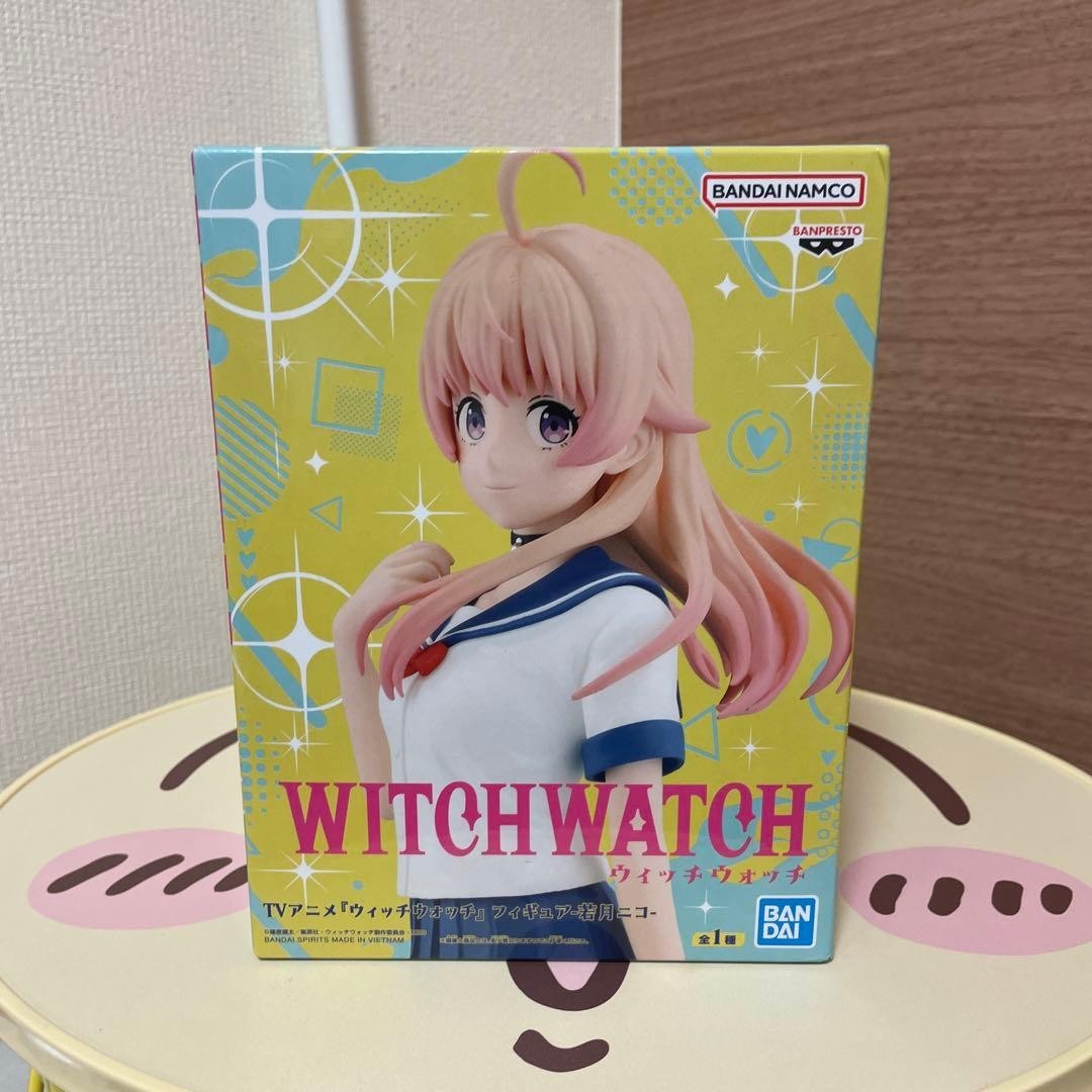 Japan Anime WITCH WATCH Nico Wakatsuki figure school uniform version Kawaii Moe