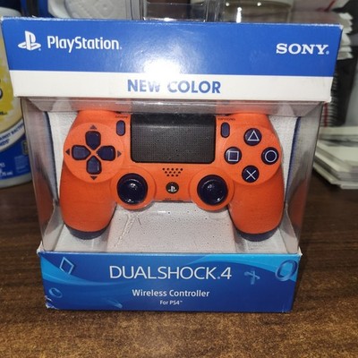 Sony PlayStation PS4 DualShock 4 Wireless Controller Sunset Orange NEW Open Box