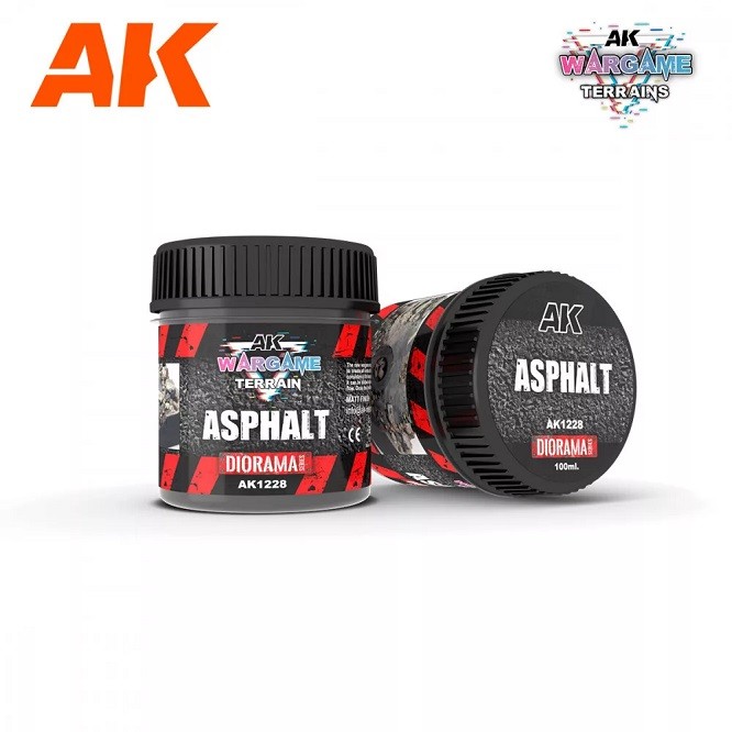 AK Interactive AK1228 - Asphalt 100 Ml - New