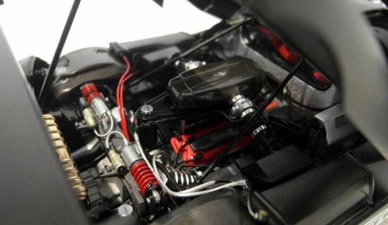 BBR 1/18 Scale diecast - HE180023 Ferrari Enzo Test 2003 Matt black ltd 999pcs - Image 4 of 4