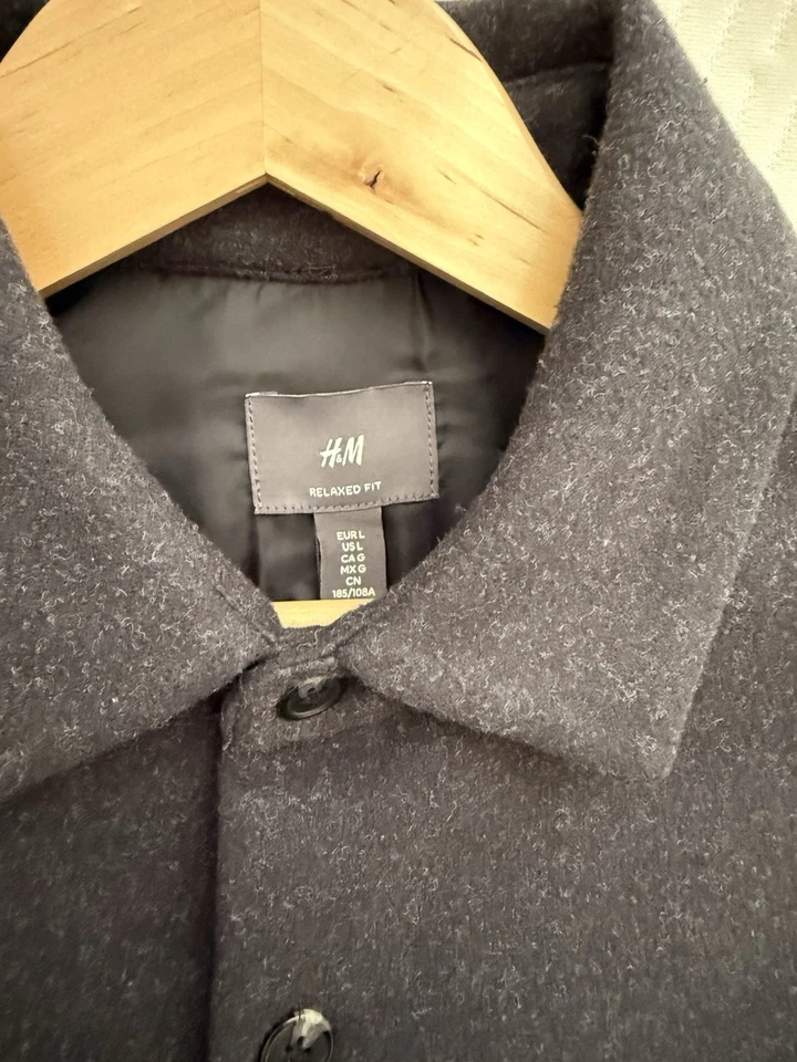 H&M 木炭宽松外套 — 第 2/2 张图片