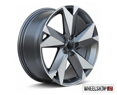 Skoda Kodiaq Style 5x112 R20 alloy wheels 4x 20 inch 8J Grey Felgen VW Seat