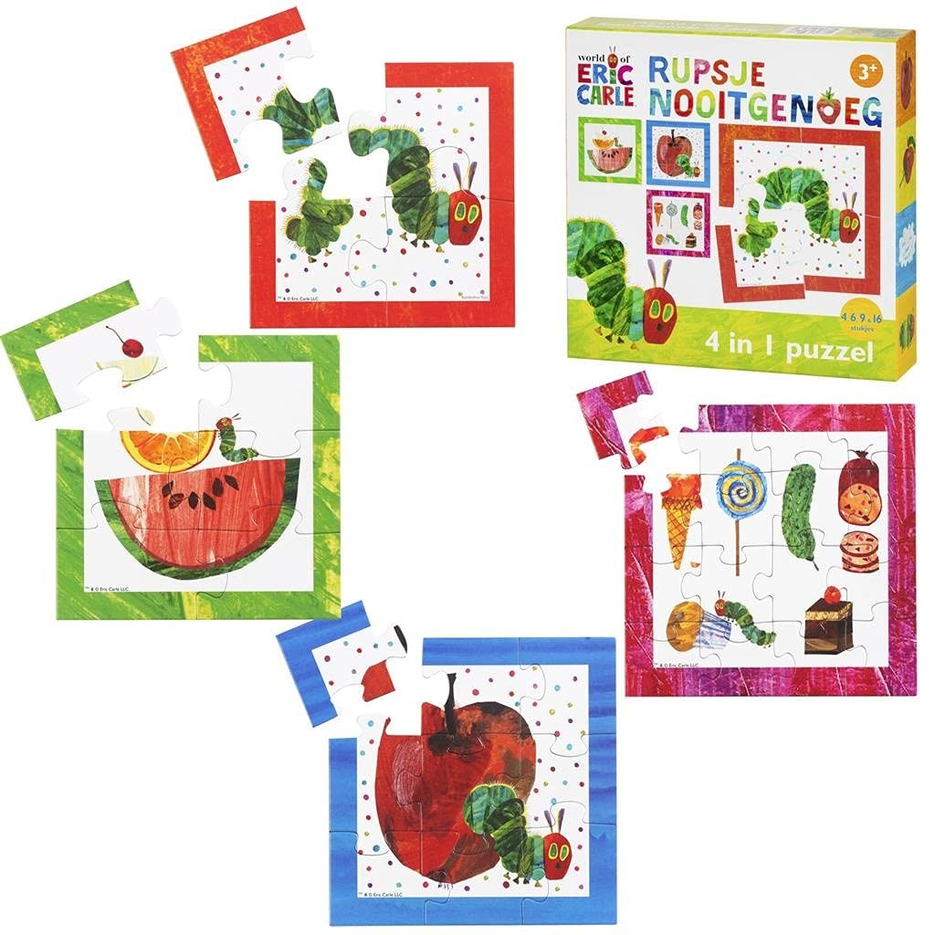 BAMBOLINO TOYS Rupsje Nooitgenoeg 4-1 puzzel 4990₽