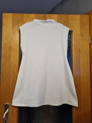 Primark Langes Shirt / Minikleid weiß hoch geschlossen T-shirt L