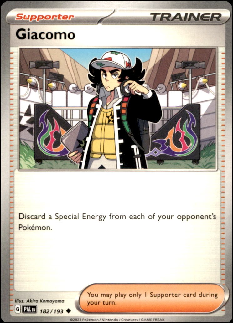 Pokemon - Giacomo #182/193 - PAL Uncommon