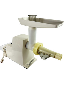 Vintage Wheatgrass Juicer Electric Miracle MJ 450 Tested Clean Plastic Used