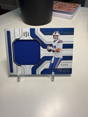2024 National Treasures - Tremendous Treasures Patch Josh Allen MVP 53/99