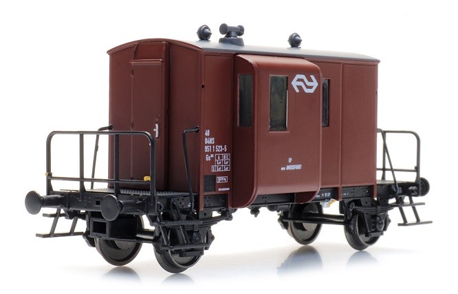 Artitec 20.214.11 - 1/87 / H0 NS DG Freight Train Accompanying Car 523-5, IV