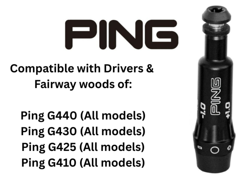 Shaft Ping Alta CB 65 Regular – pour bois 3 – Férule Ping