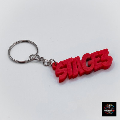 Stage 3 Schlüsselanhänger Rot | Extreme Tuning Performance | 3D Druck PLA