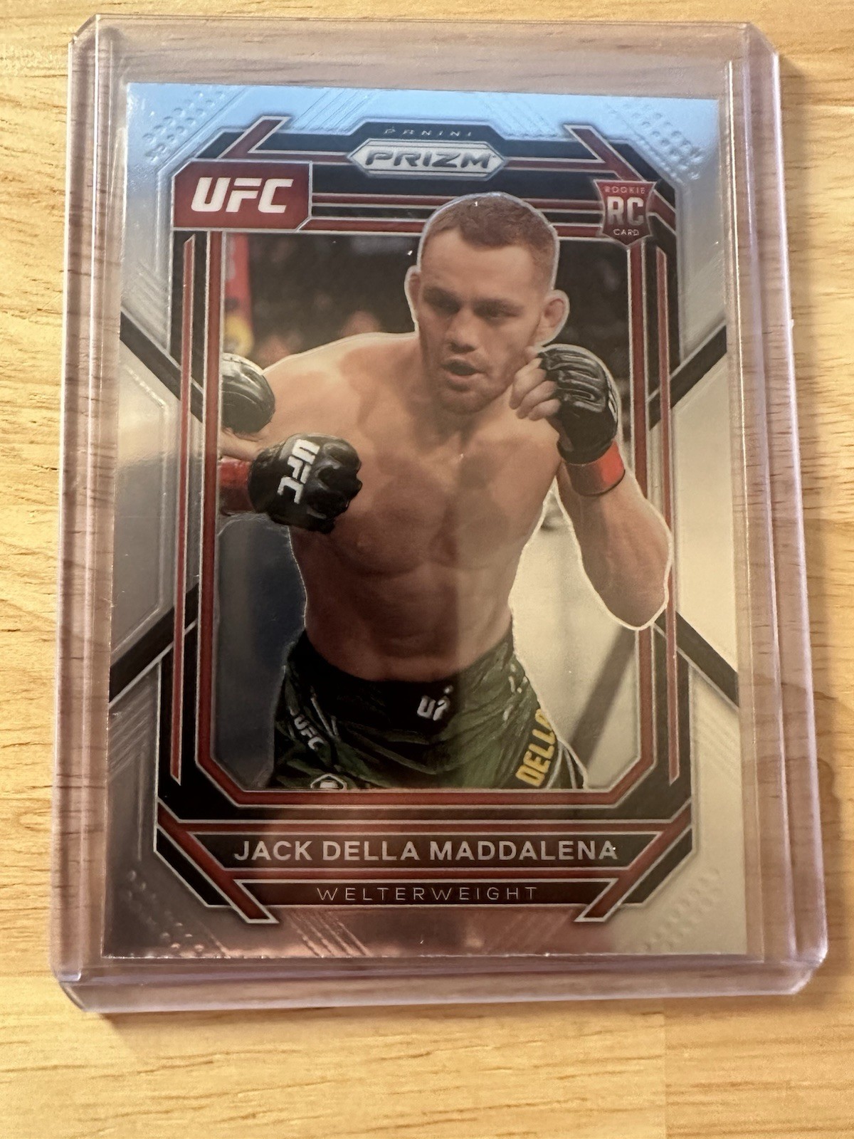 2023 Panini Prizm UFC Silver Prizm Jack Della Maddalena #187 RC