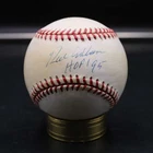 Richie Ashburn Signed Rawlings ONL Baseball Autograph Inscribed HOF 95 ZJ22529