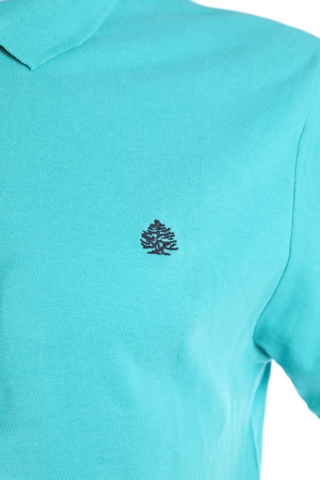 SPRINGFIELD Poloshirt Logo-Stickerei M hellblau NEU - Bild 3 von 4