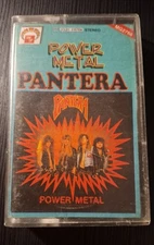 Pantera – Power Metal MC Tape Cassette Polish Press