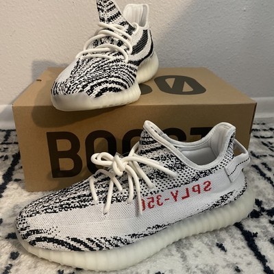 NEW adidas Yeezy Boost 350 V2 ''Zebra'' CP9654 Men s Size 11