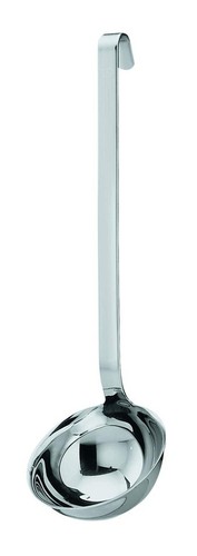 Rosle Hook Ladle with Pouring Rim, Stainless Steel 18/10