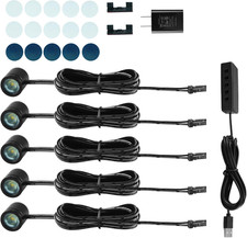 Mini LED Spotlights, USB Powered Small Spotlight Display Lights, Accent Lighting