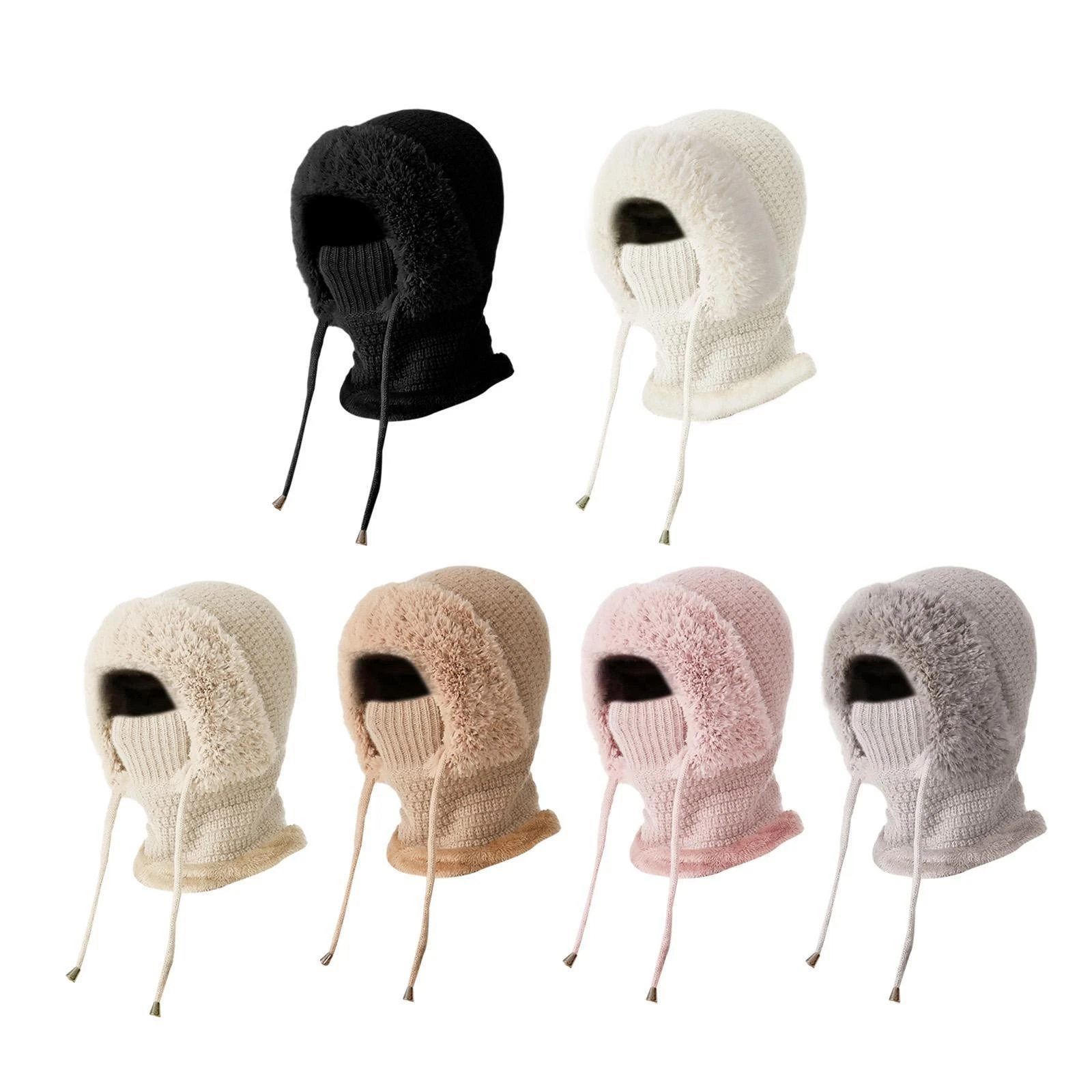 Mask Balaclava Ski Mask Lightweight Thermal Breathable Soft Balaclava Hood for
