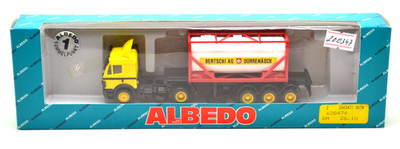 1:87 (H0) - Albedo 200347 Mercedes-Benz SK Bulk-Container Sattelzug/Bertschi AG