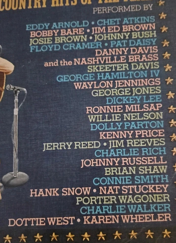 1974 Great Country Hits Of The Year 3 LP SET - Dolly Parton Willie Nelson Waylon - Image 4 of 4