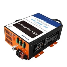 55 Amp RV Power Converter, 120V AC to 12V DC Battery Charger with 3 Smart 